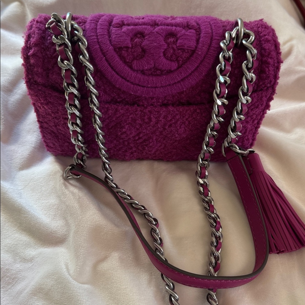 Tory Burch Vibrant Pink Crossbody Bag - Picture 8 of 12